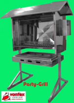Nerezové grily - Party Grill